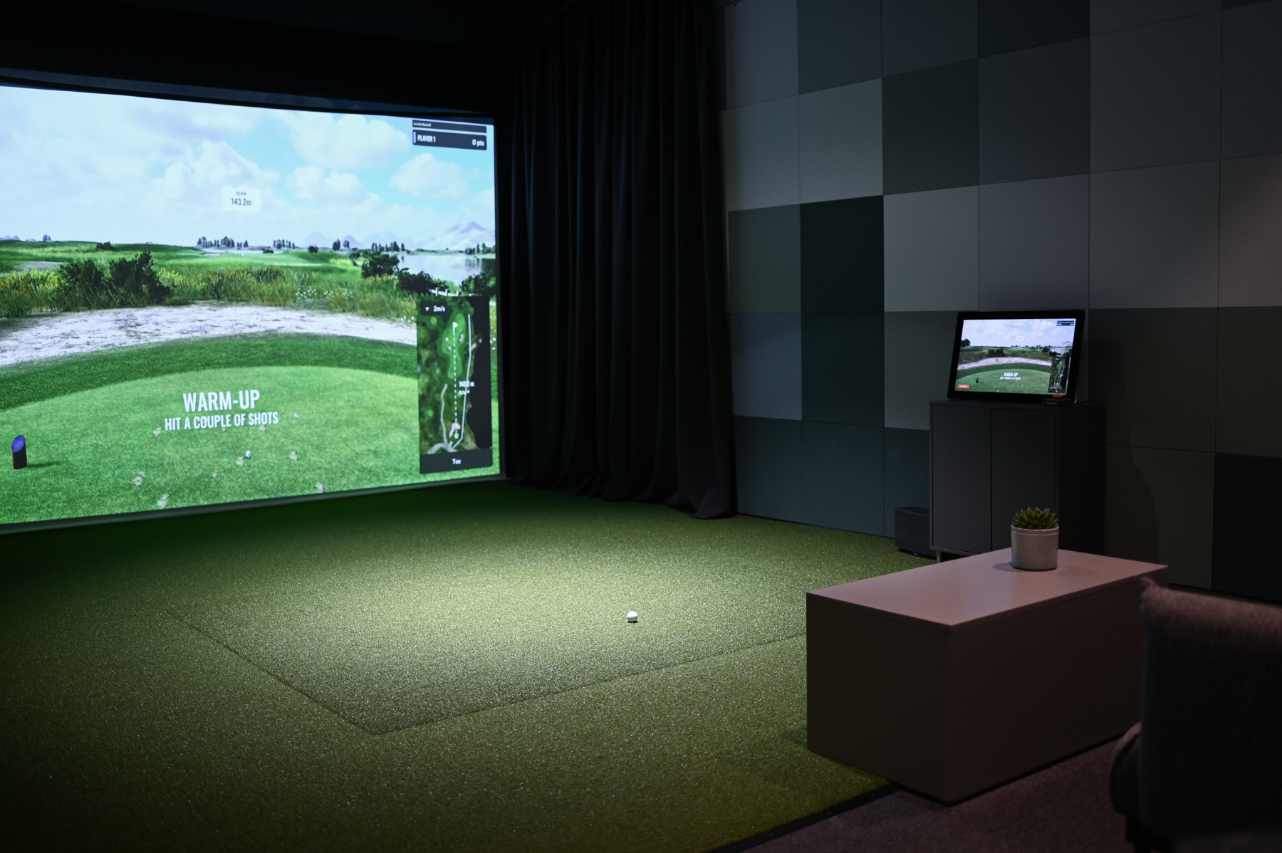 Golfsimulator hos Sportkompaniet
